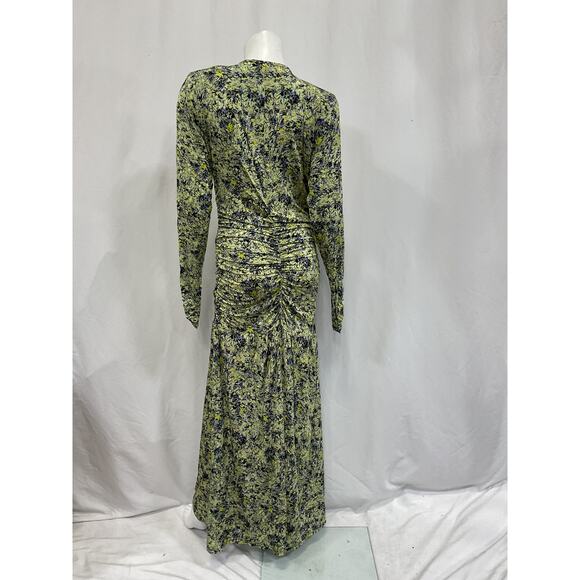 Gestuz 'Minuly' Green Midi Dress Size XL - Picture 3 of 5
